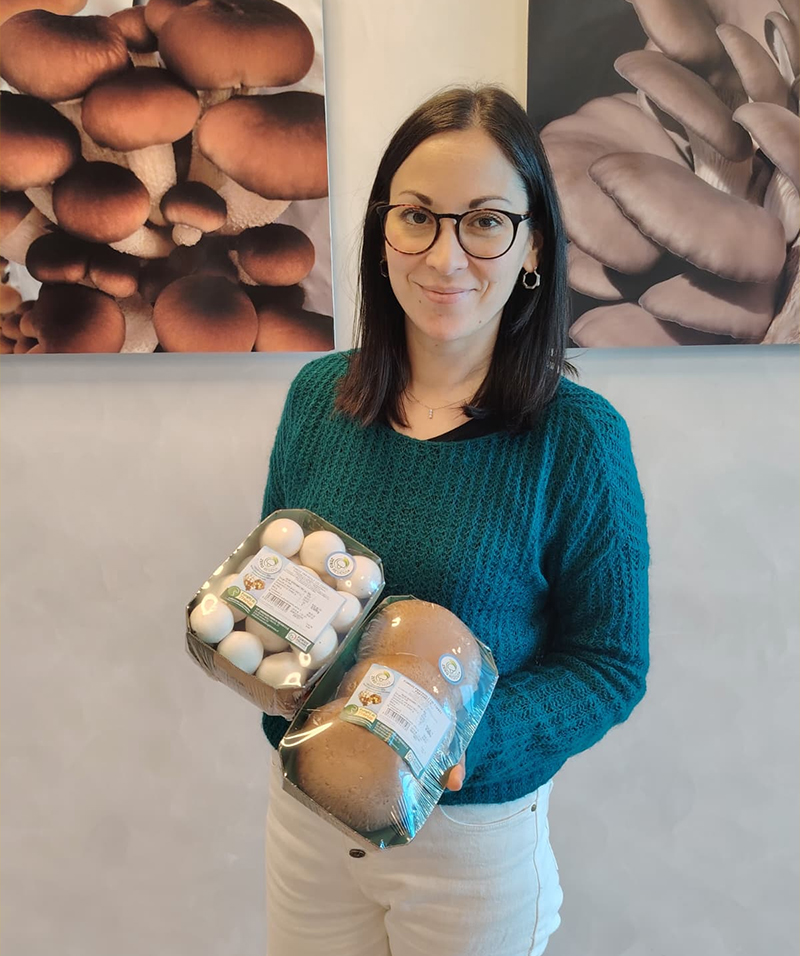 Marta Fuser, Sales Manager Gdo del Consorzio Funghi di Treviso